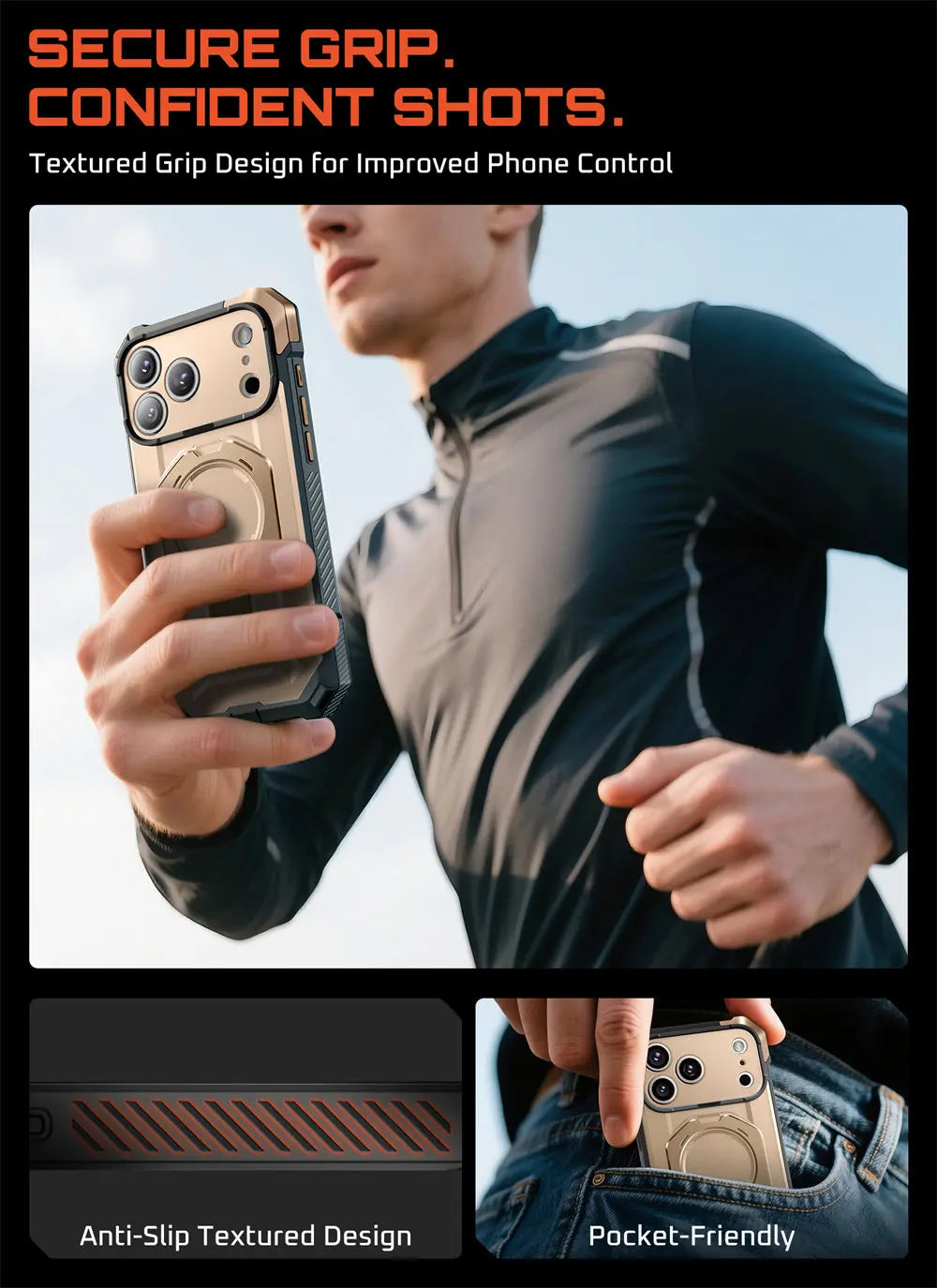 SUPCASE iPhone 17 Pro Camera Control UB Heavy Duty Case
