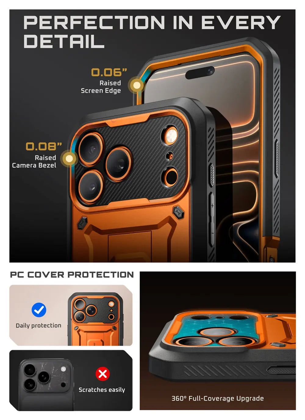 SUPCASE iPhone 17 Pro UB Pro Full-Body Heavy Duty Case