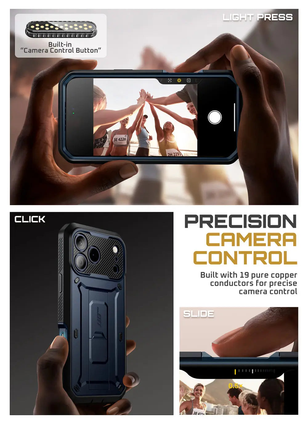 SUPCASE iPhone 17 Pro Max UB Pro Full-Body Heavy Duty Case