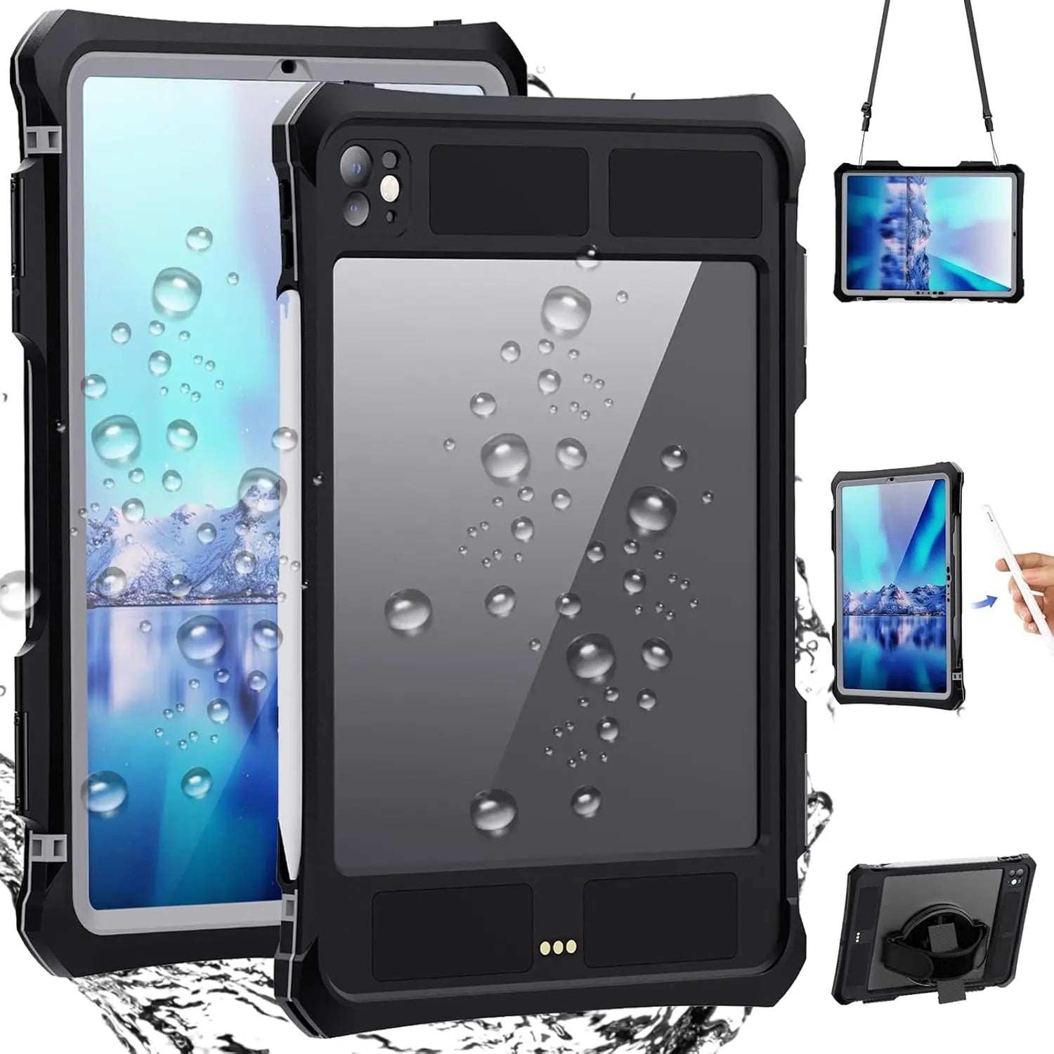 iPad Pro 11 2024/2025 IP68 Waterproof Diving Case
