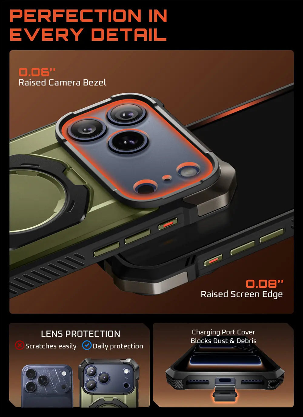 SUPCASE iPhone 17 Pro Max Camera Control UB Grip Case
