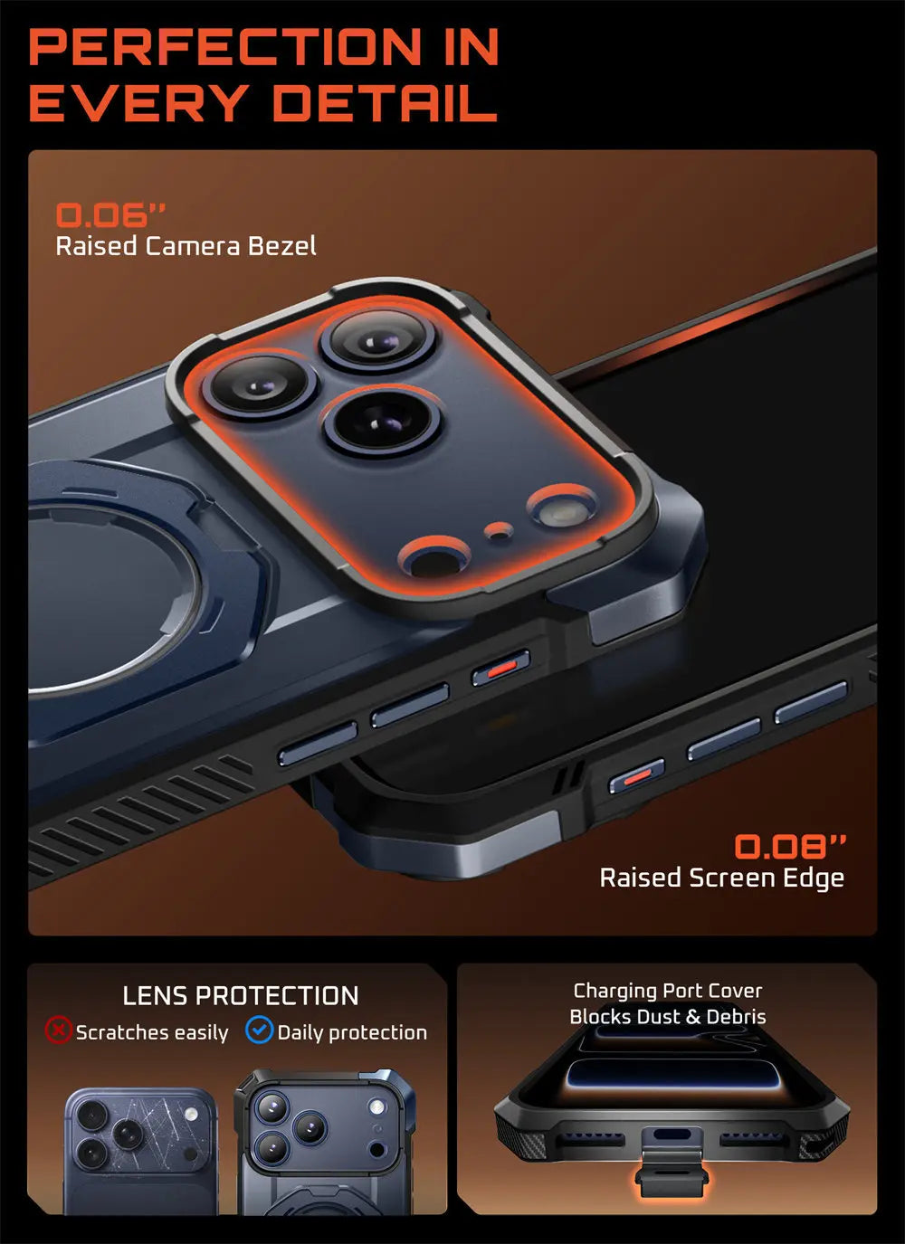 SUPCASE iPhone 17 Pro Max Camera Control UB Grip Case