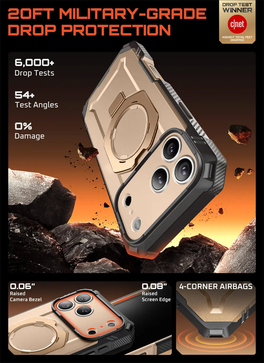 SUPCASE iPhone 17 Pro UB Grip Magnetic Case