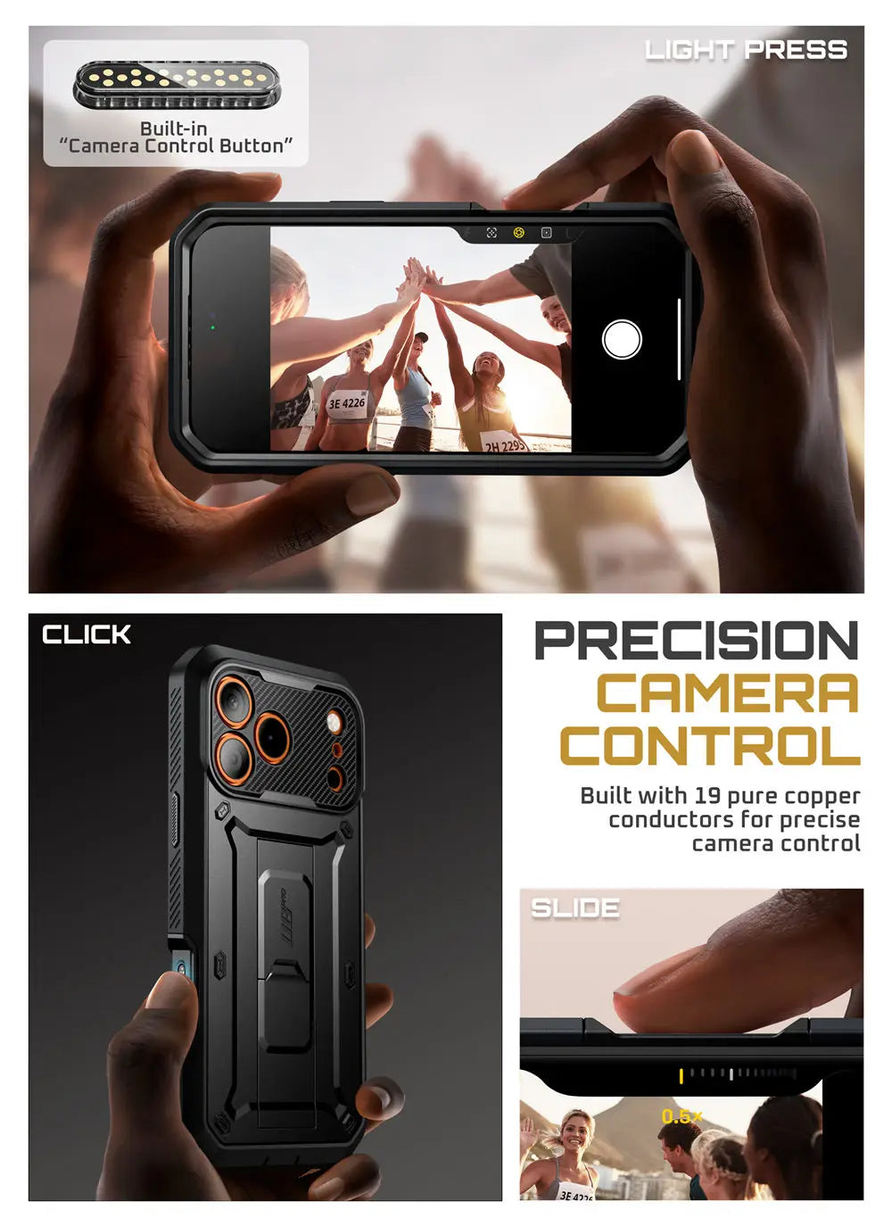 SUPCASE iPhone 17 Pro Max UB Pro Full-Body Heavy Duty Case