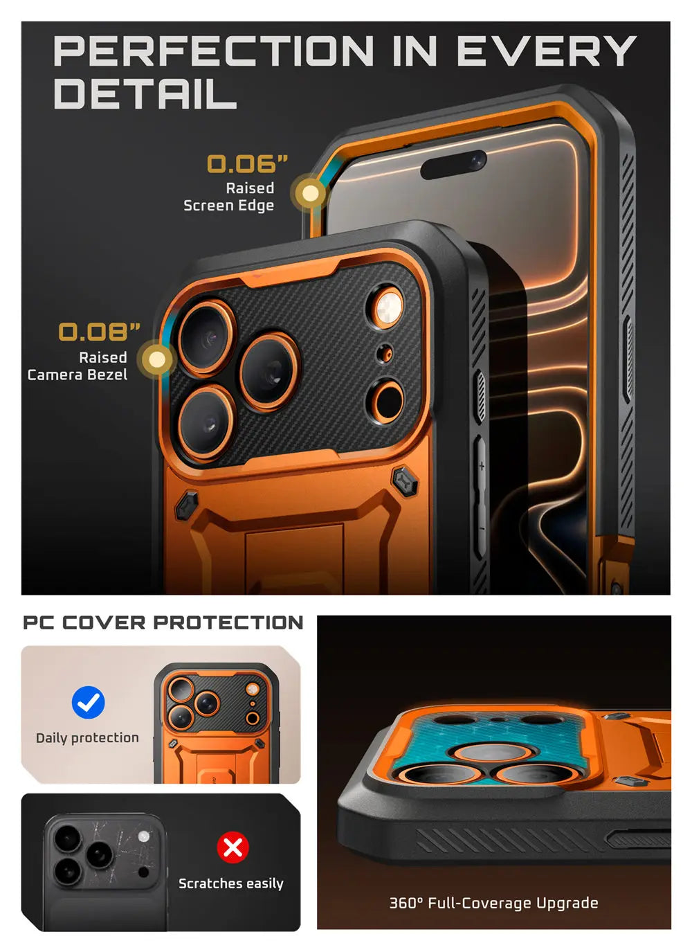 SUPCASE iPhone 17 Pro Max UB Pro Full-Body Heavy Duty Case