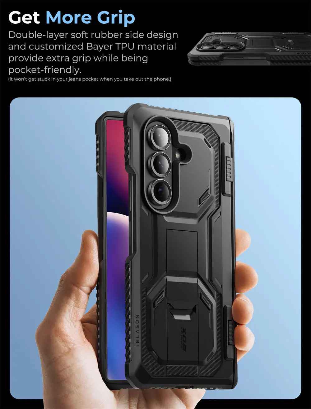I-BLASON Z Fold 7 Armorbox Protective Phone Case