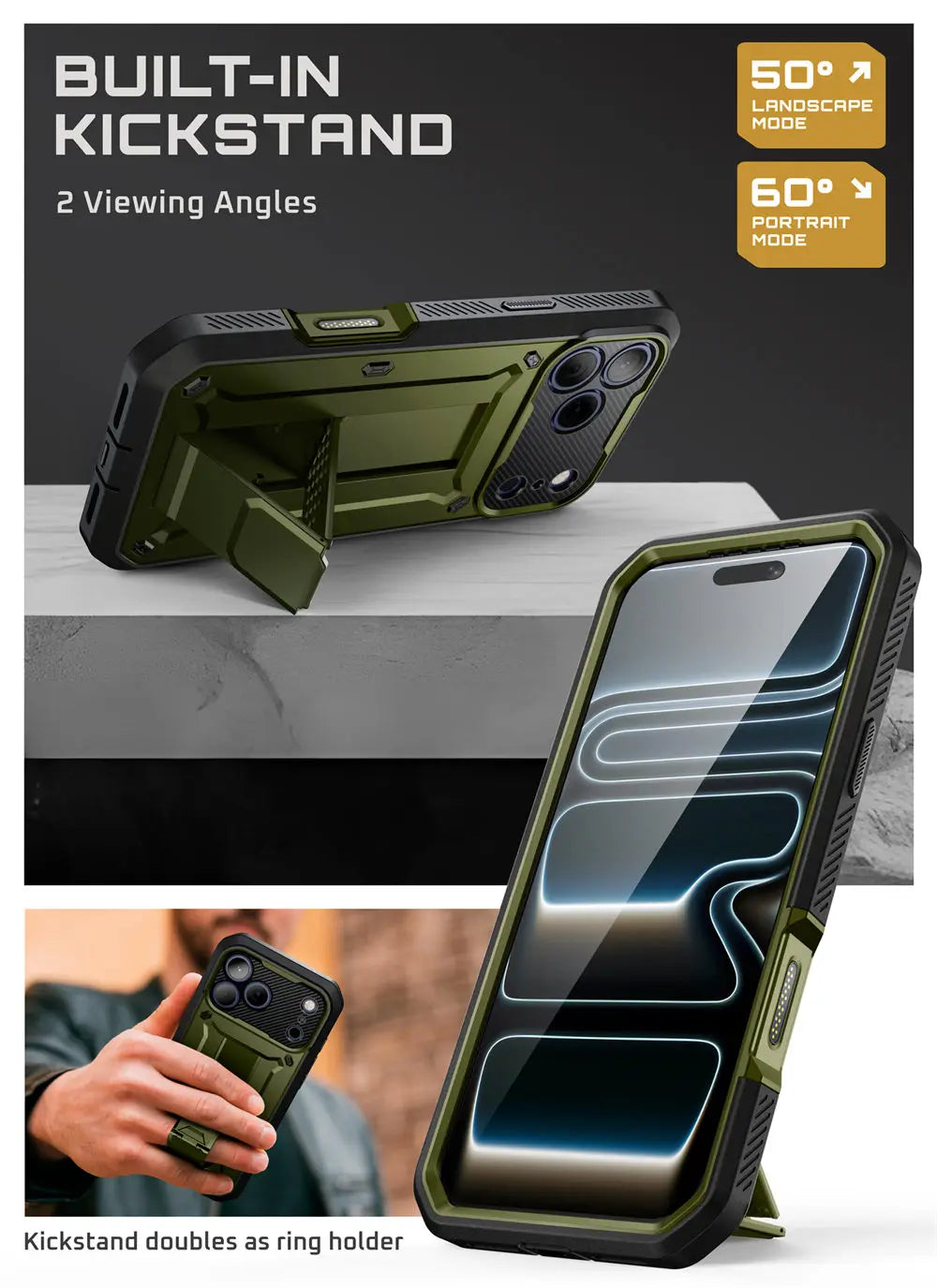 SUPCASE iPhone 17 Pro Max UB Pro Full-Body Heavy Duty Case