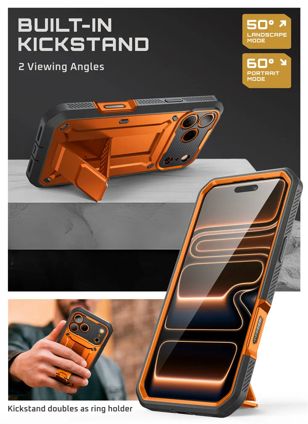 SUPCASE iPhone 17 Pro Max UB Pro Full-Body Heavy Duty Case