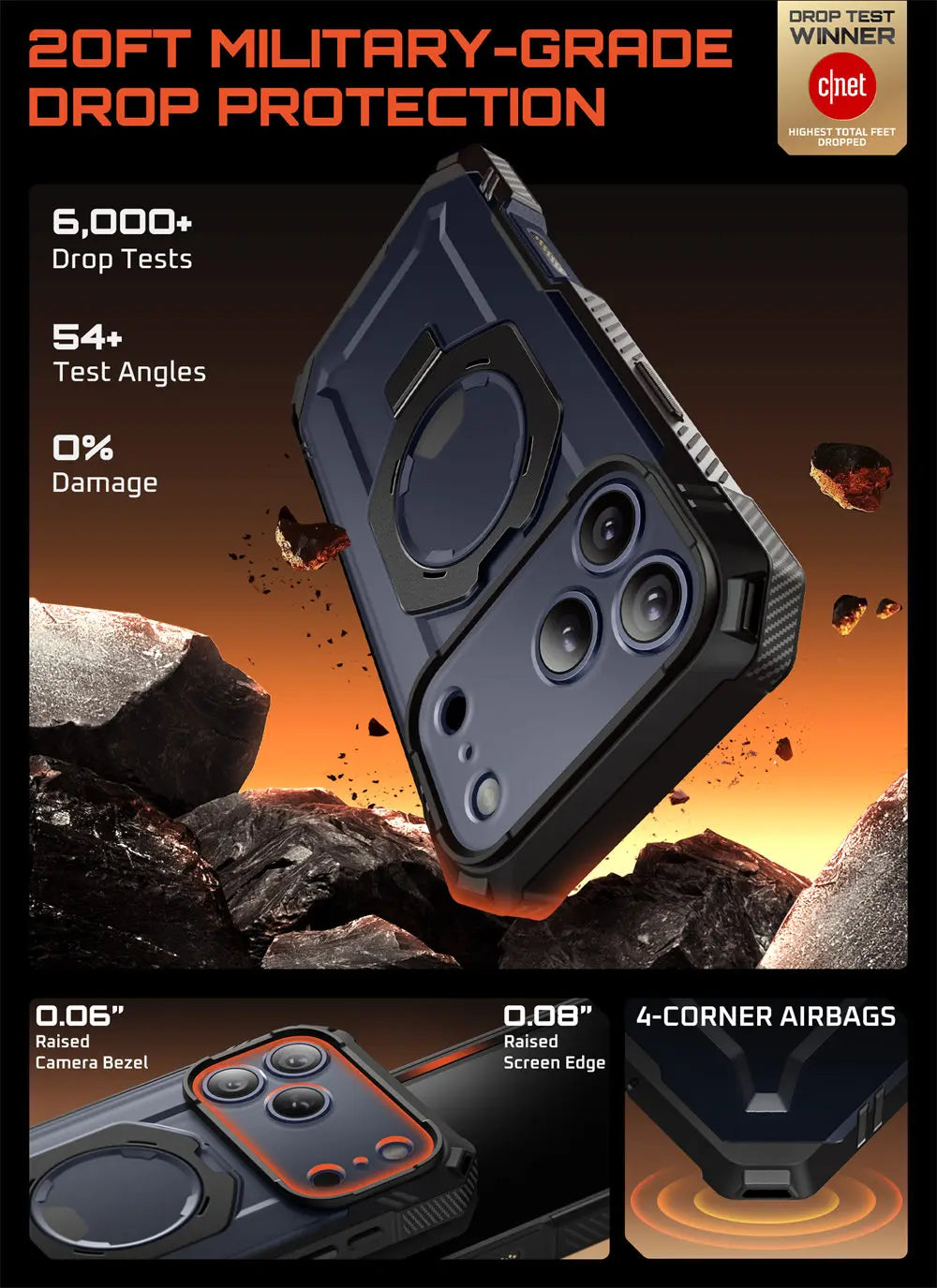 SUPCASE iPhone 17 Pro Max UB Grip Heavy Duty Case