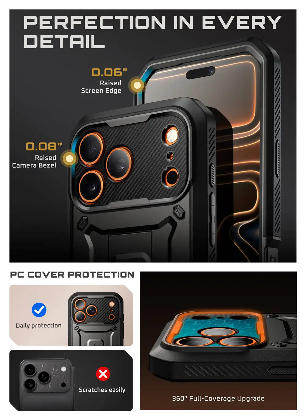 SUPCASE iPhone 17 Pro Max UB Pro Full-Body Heavy Duty Case