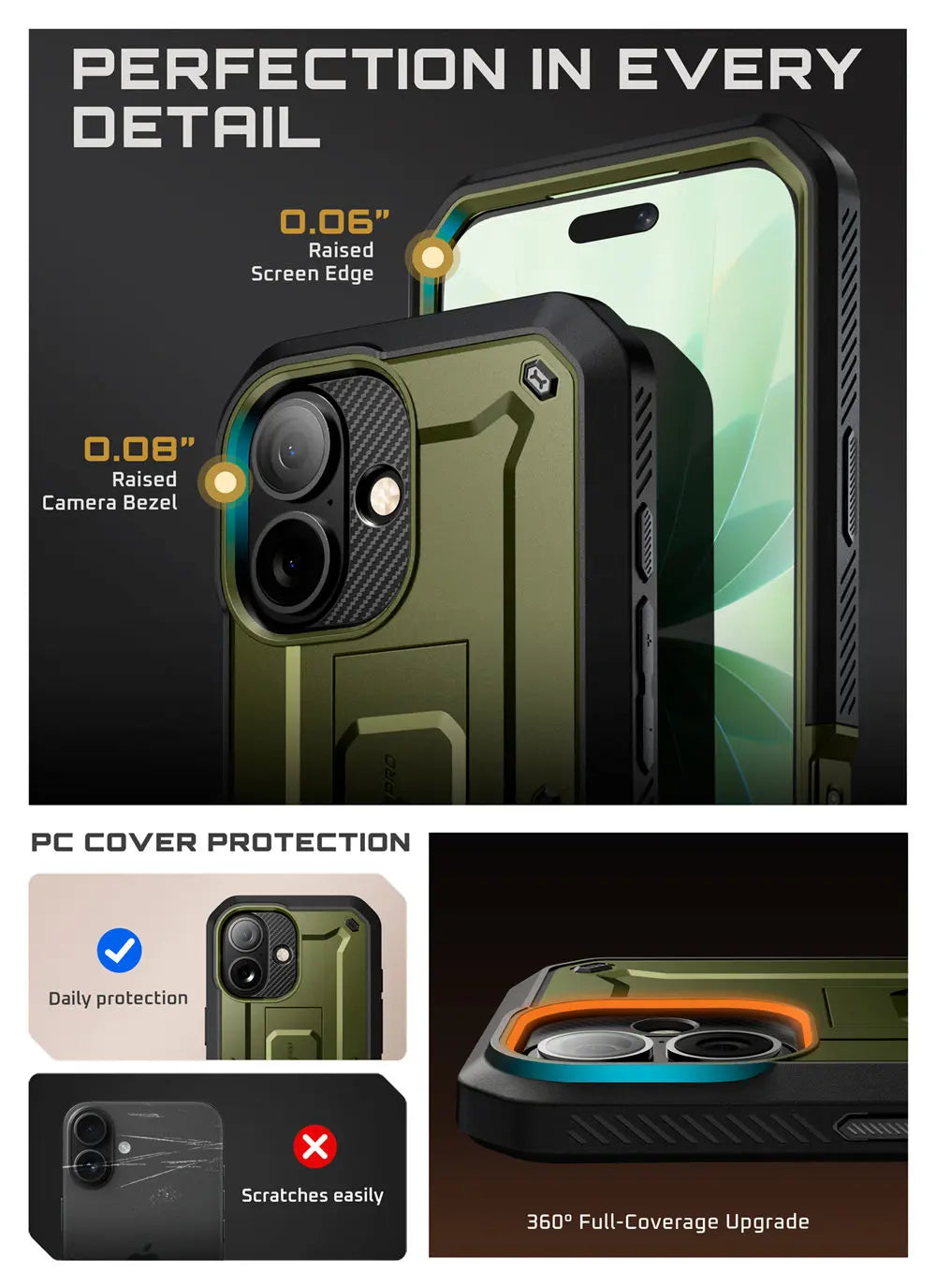 SUPCASE iPhone 17 UB Pro Full-Body Heavy Duty Case