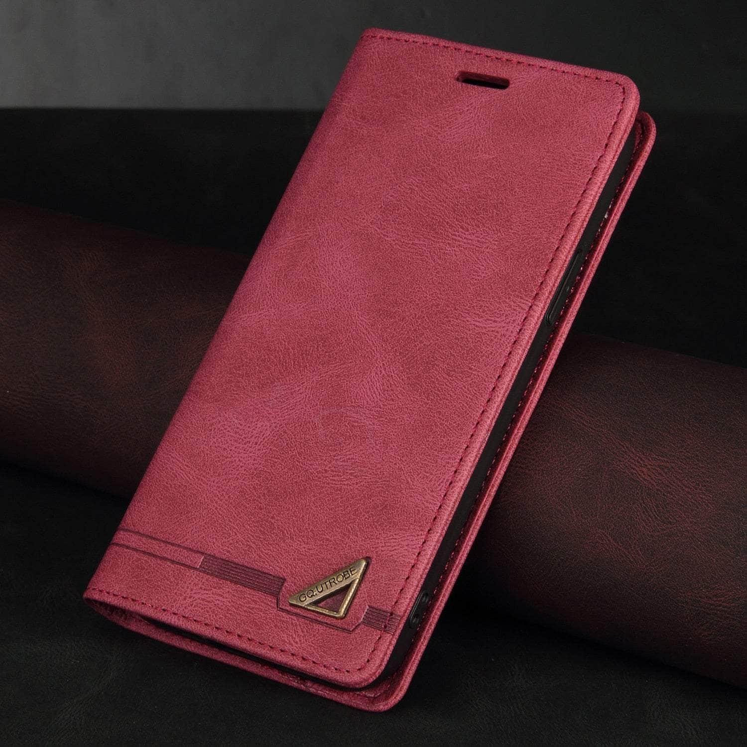 Anti-theft Galaxy A54 Leather Wallet