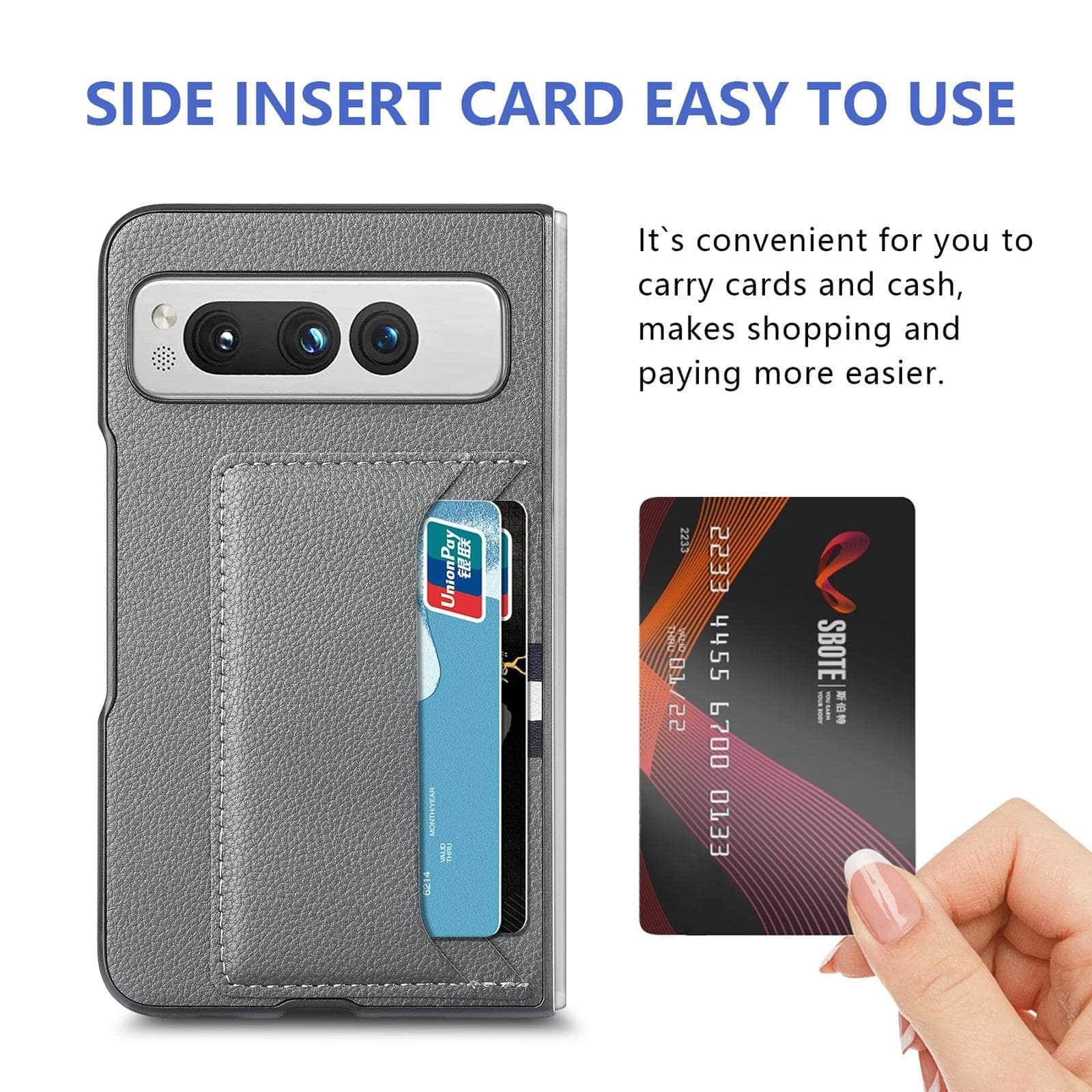 Card Slot Google Pixel Fold Wallet
