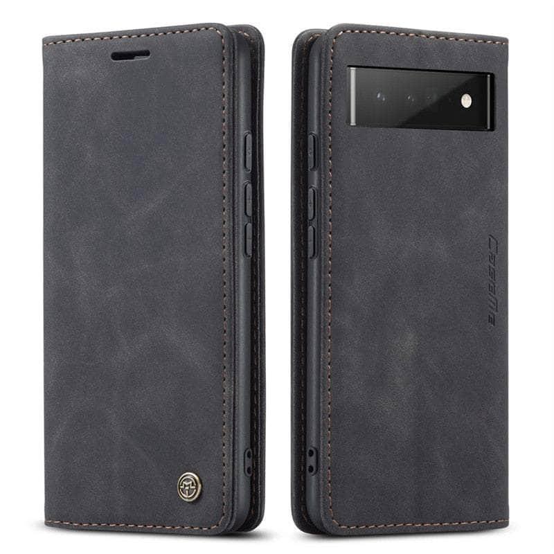 Casebuddy Black / Google Pixel 8 CaseMe Google Pixel 8 Magnetic Flip Case