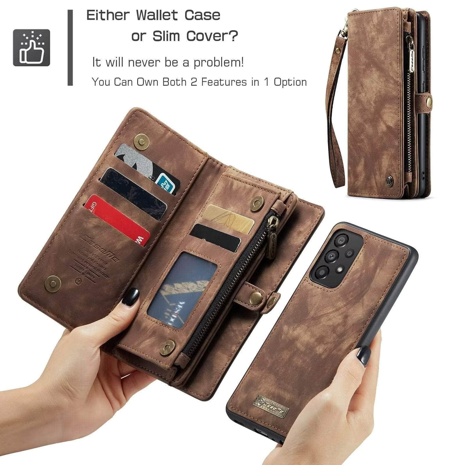 Casebuddy Detachable Galaxy A34 Wallet Case