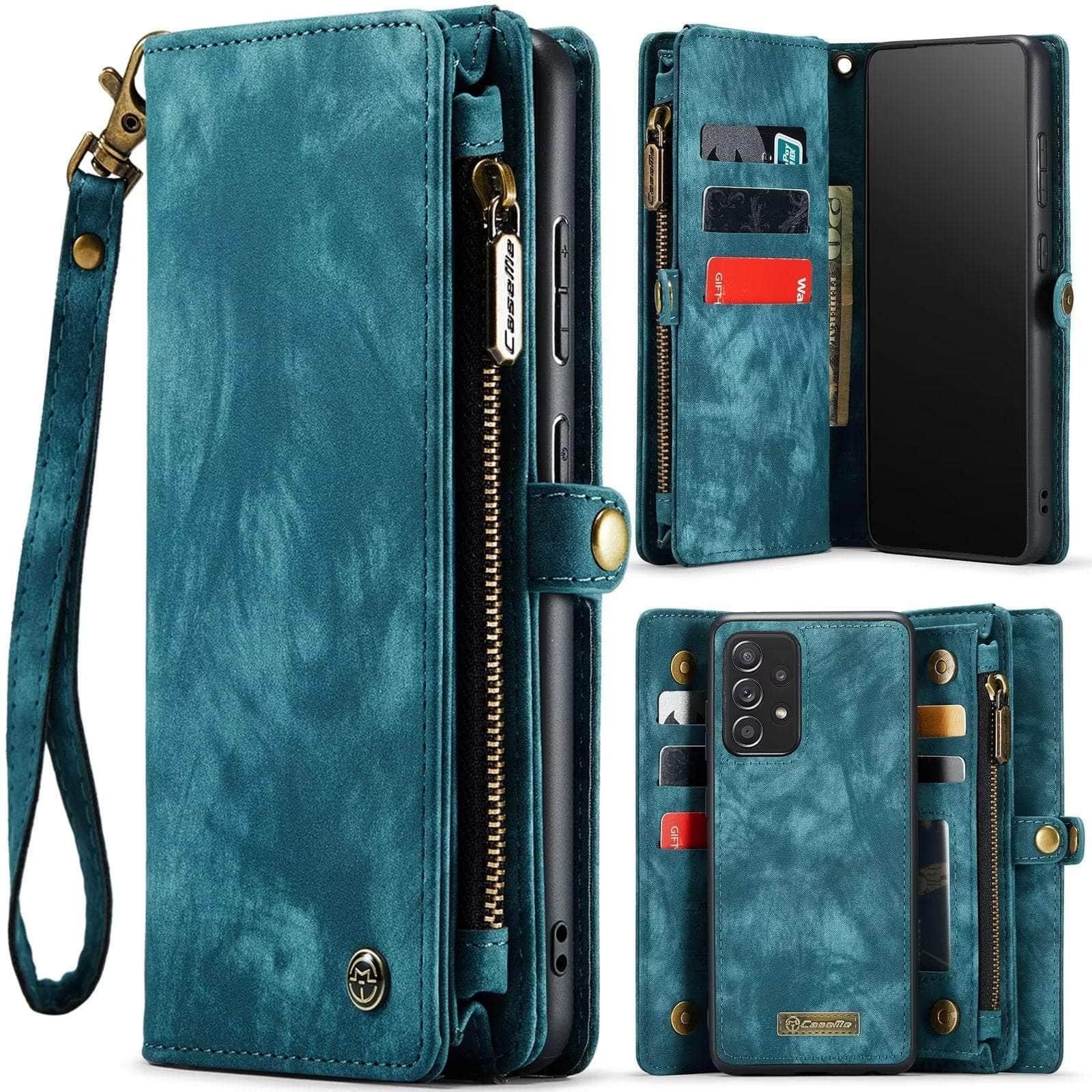 Casebuddy blue / Samsung A54 Detachable Galaxy A54 Wallet Case