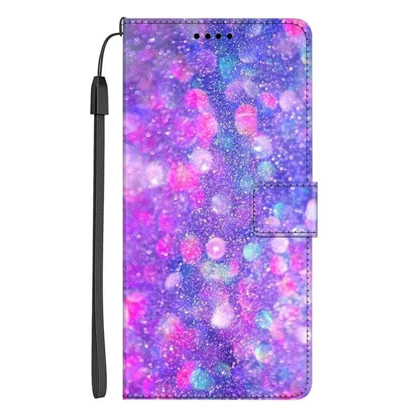 Casebuddy 21 / For Galaxy A24 Galaxy A24 Marble Leather Case