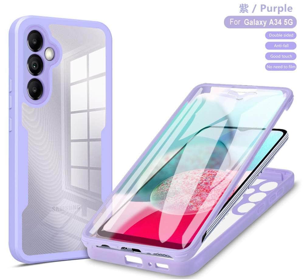 Casebuddy Galaxy A54 5G / Lavender Galaxy A54 Full Body Protection Rugged Case