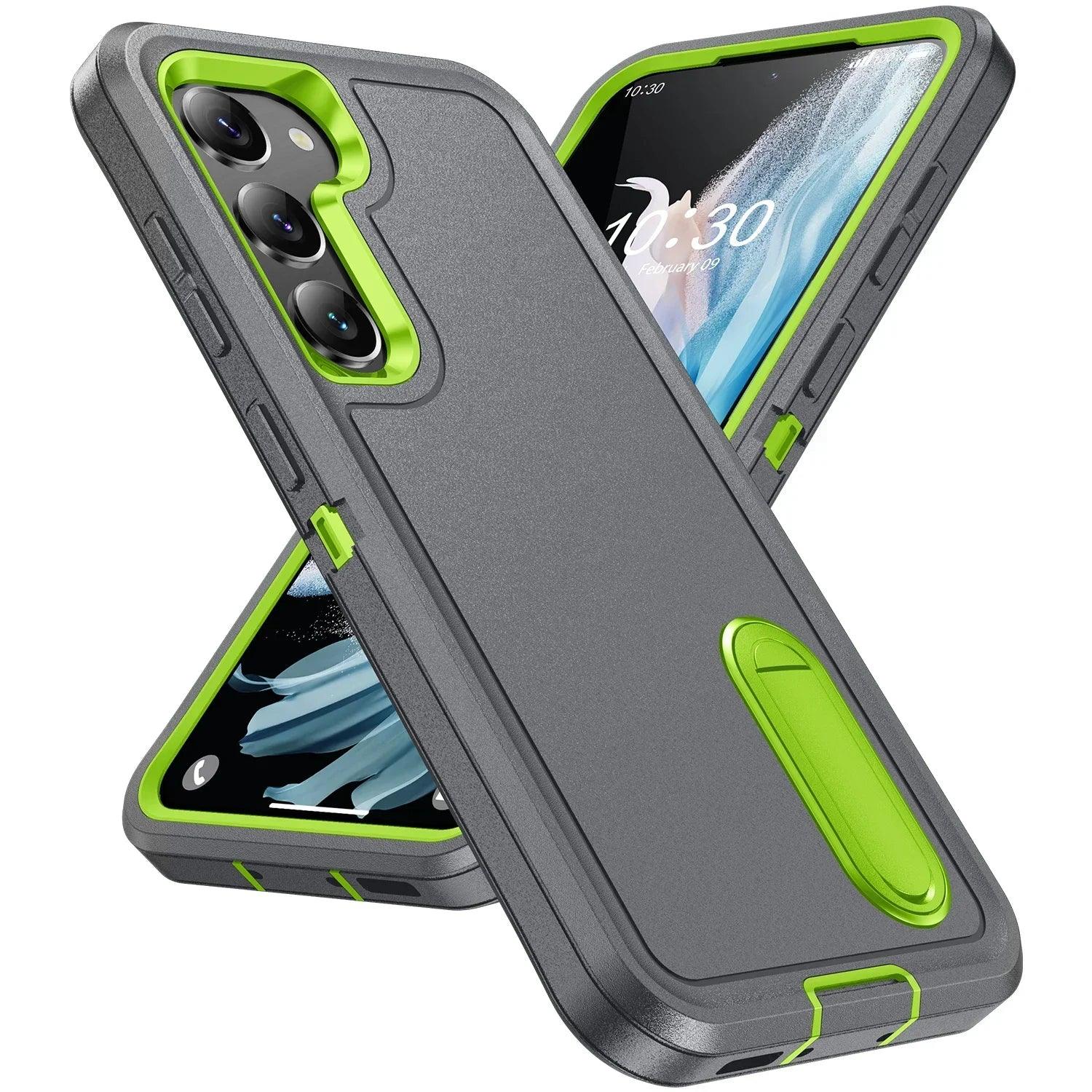 Galaxy S24 Plus Anti-Dust Kickstand Rugged Case