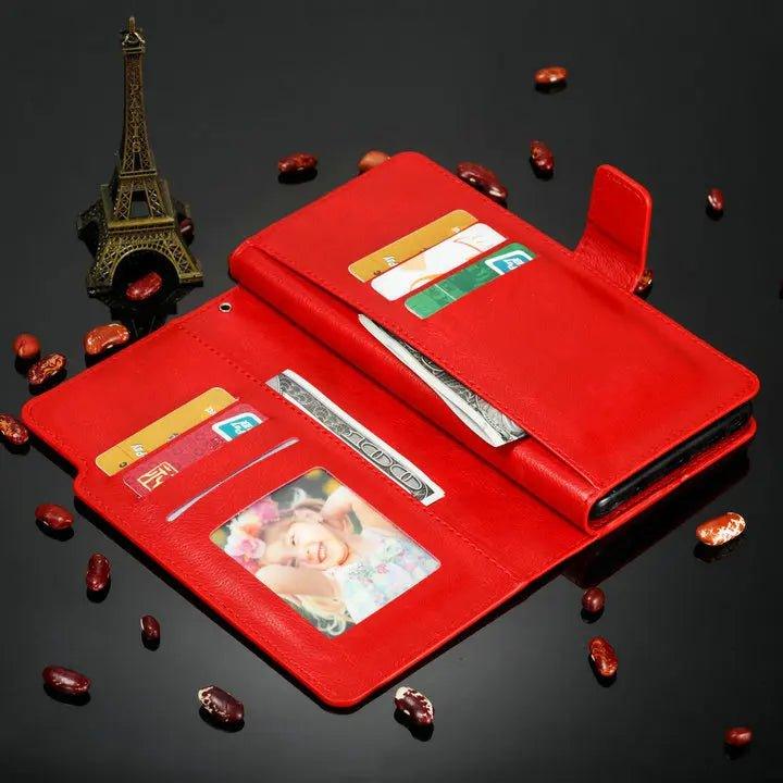 Casebuddy Galaxy S24 Ultra Flip Wallet Book Leather Case