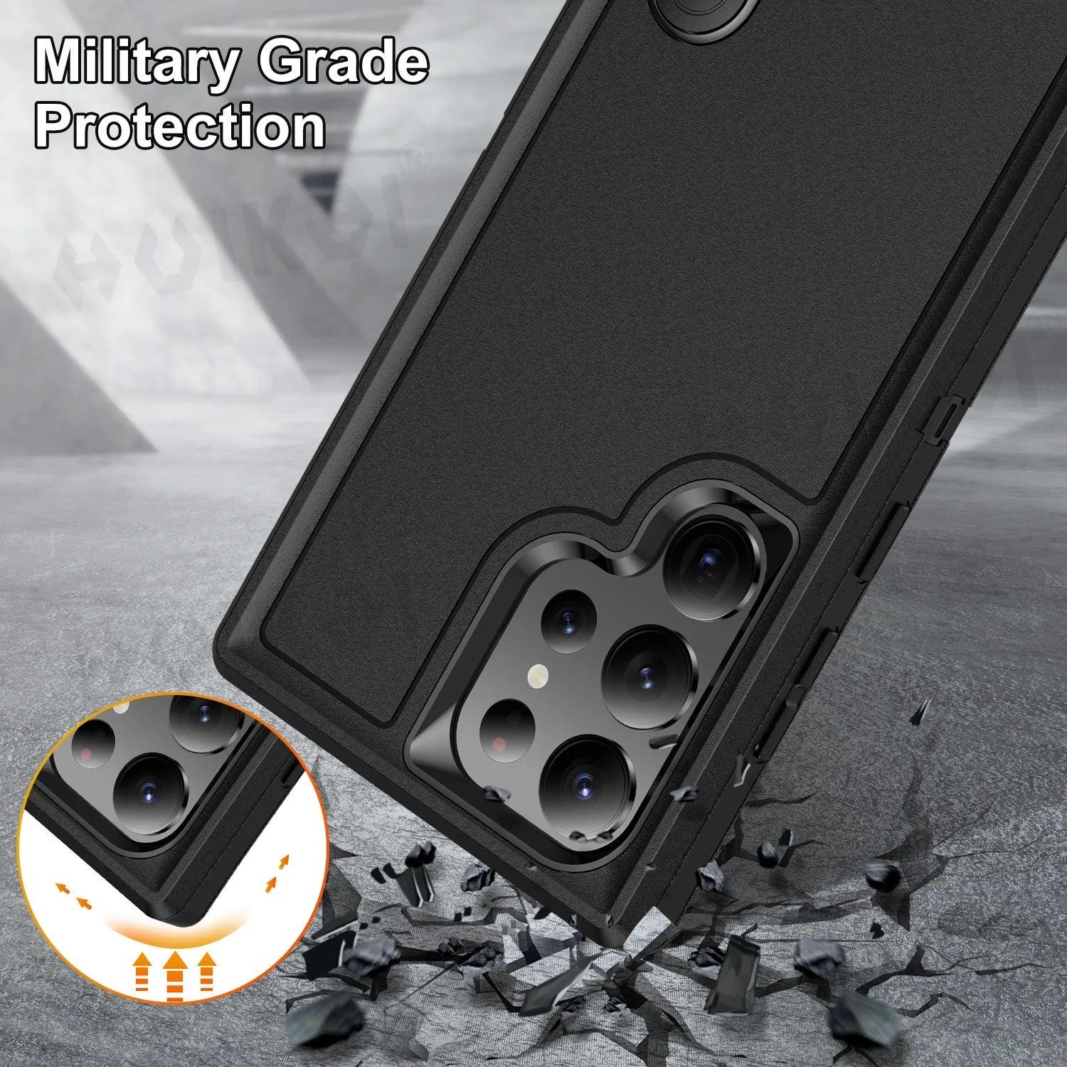 Casebuddy Galaxy S24 Ultra Shockproof Heavy Duty Cover
