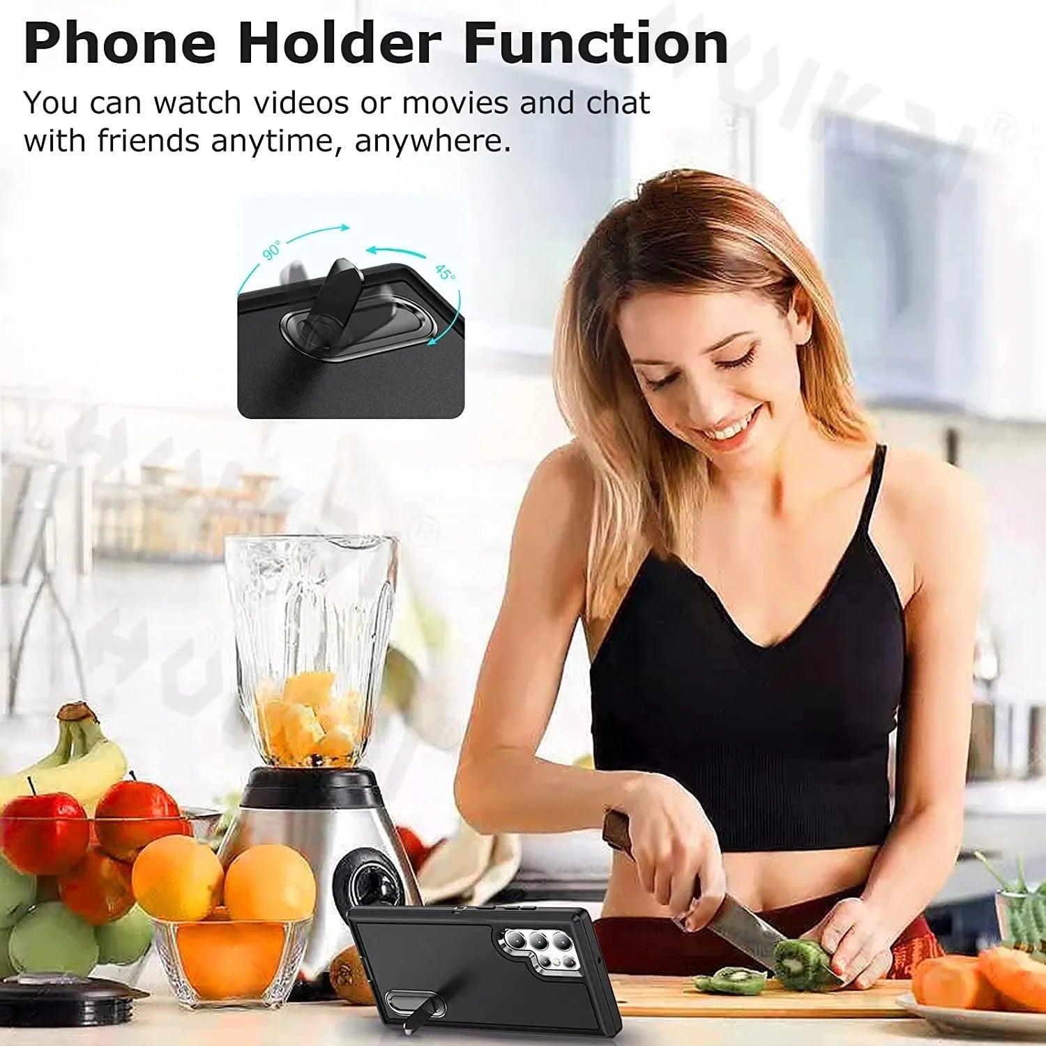Casebuddy Galaxy S24 Ultra Shockproof Heavy Duty Cover