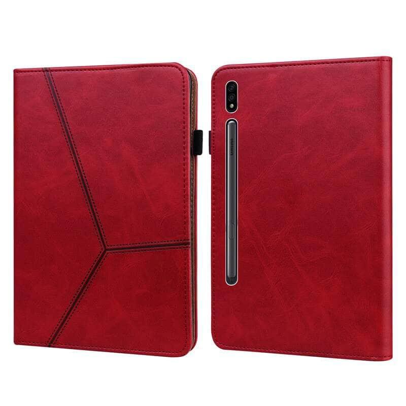 Casebuddy Galaxy Tab S9 Luxury Vegan Leather Wallet Stand