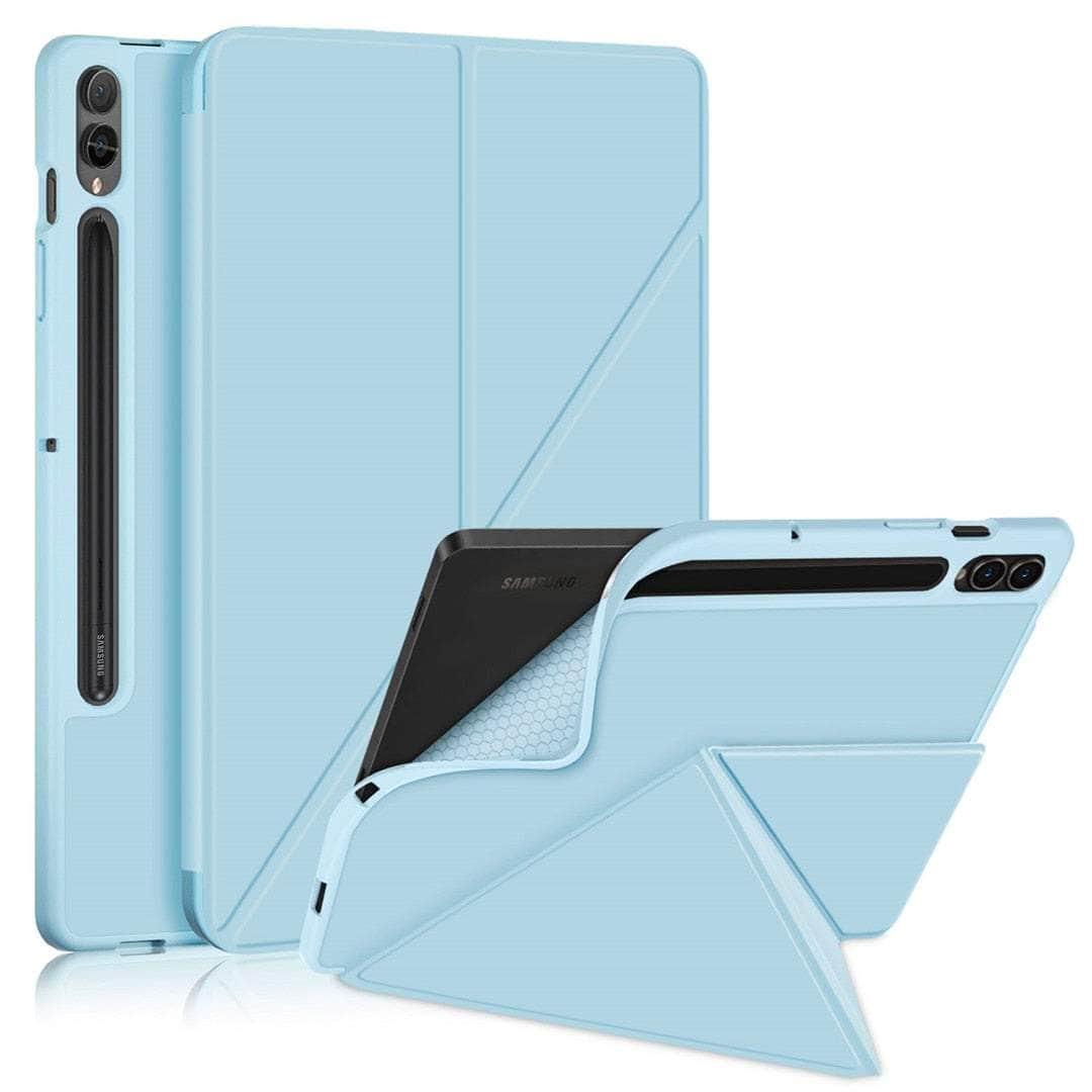 Casebuddy Sky Blue / Tab S9 Plus 12.4 Galaxy Tab S9 Plus Tri Fold Case