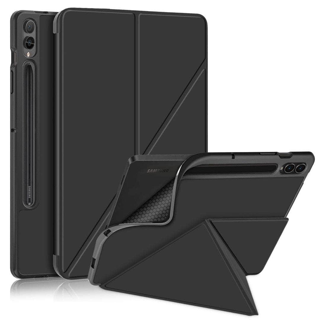 Casebuddy Black / Tab S9 Plus 12.4 Galaxy Tab S9 Plus Tri Fold Case