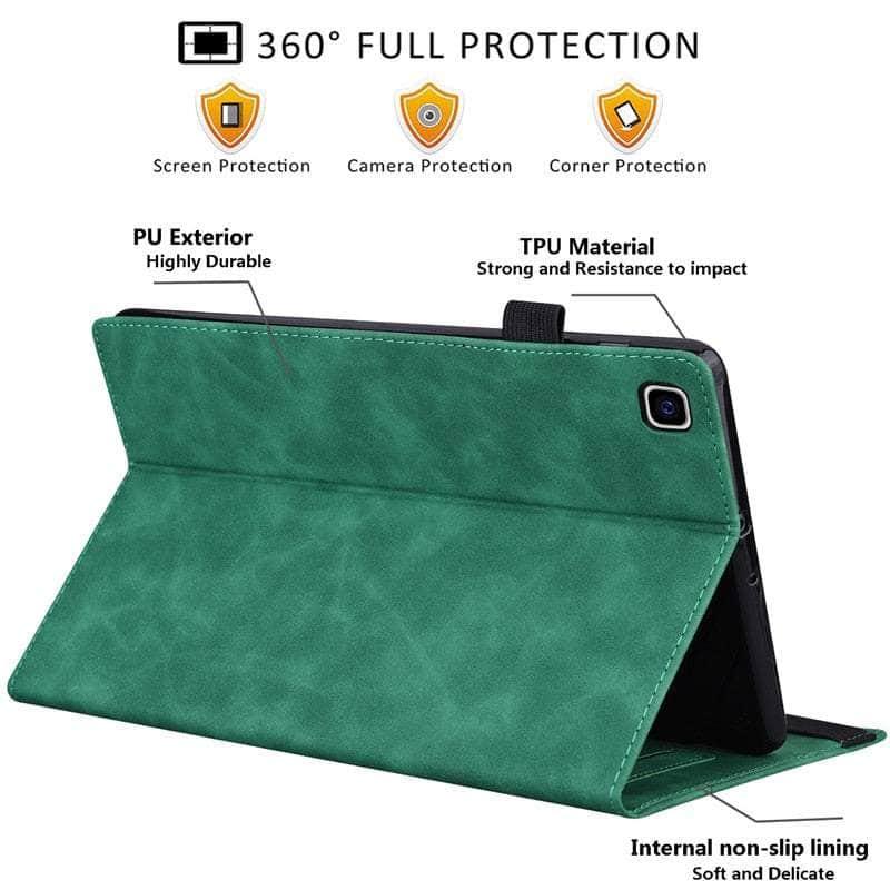 Casebuddy Galaxy Tab S9 Ultra Luxury Vegan Leather Wallet