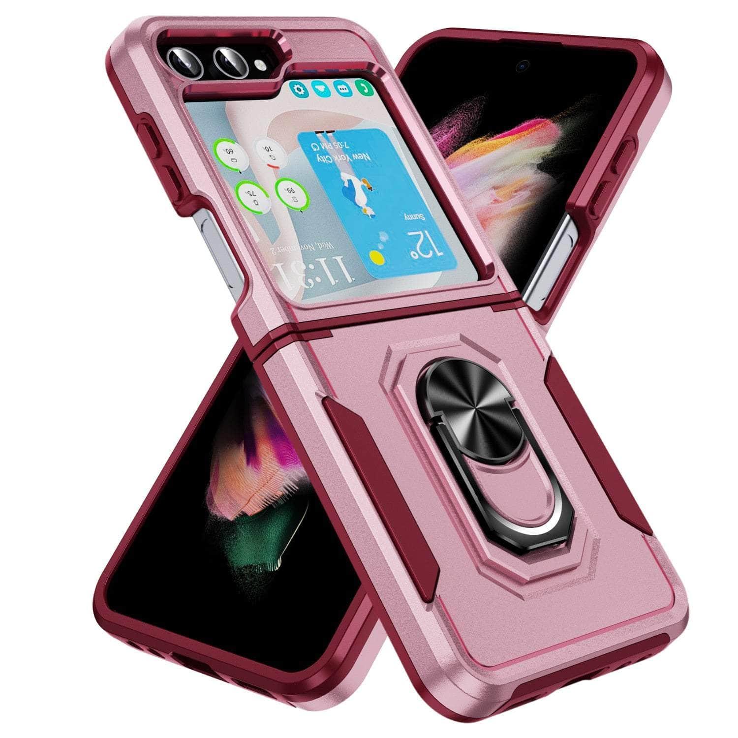 Casebuddy Pink / For Samsung Z Flip 5 Galaxy Z Flip 5 Armor Case