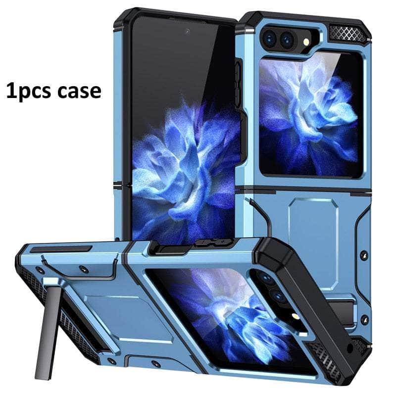 Casebuddy Light blue / For Z Flip5 Galaxy Z Flip 5 Drop Resistance Armor Cover