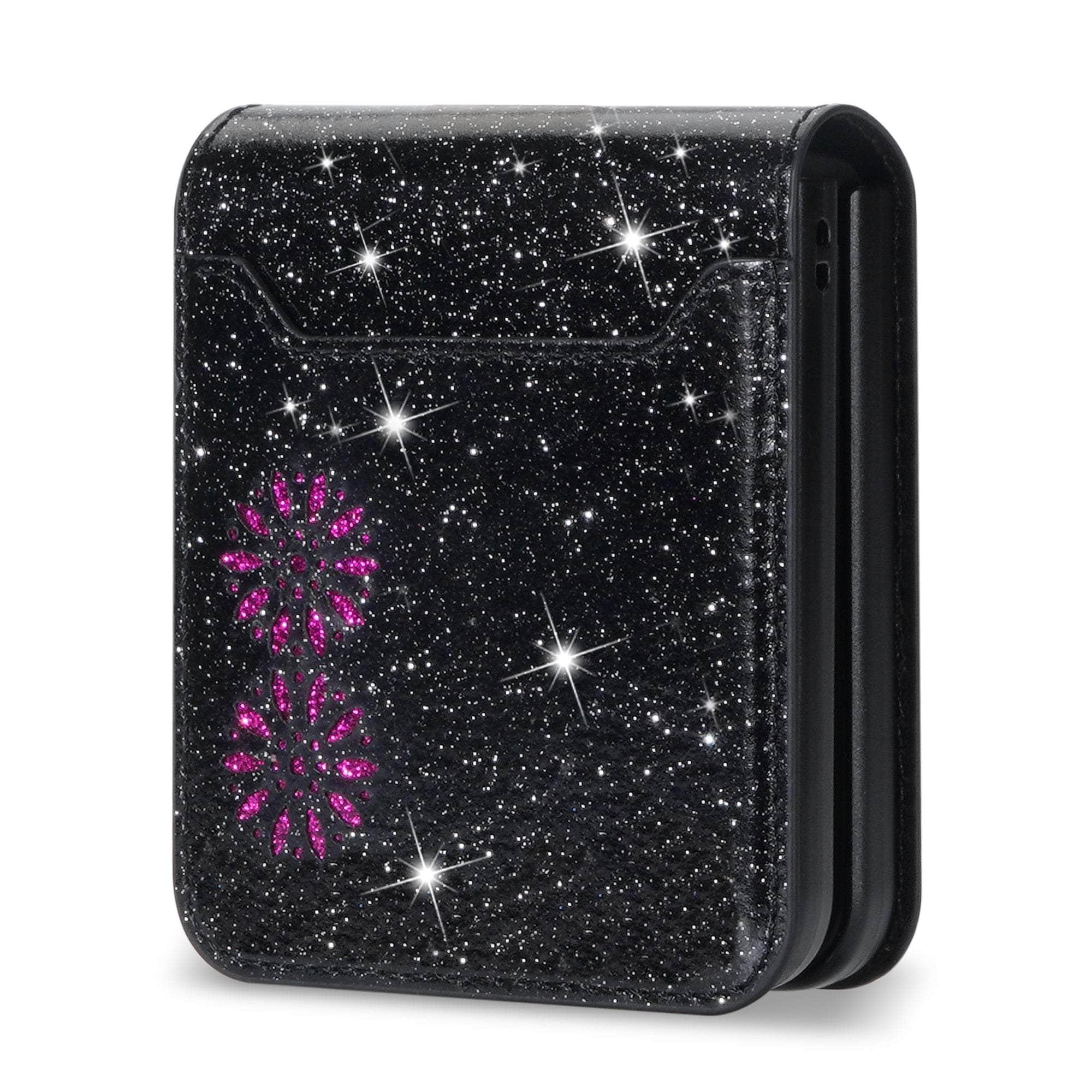 Casebuddy Black / Galaxy Z Flip 5 Galaxy Z Flip 5 Glitter Bling Protection Case
