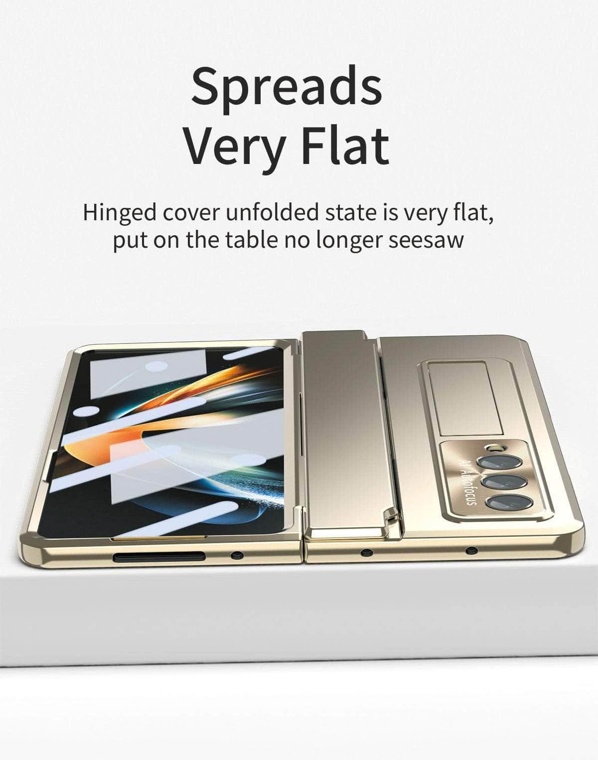 Casebuddy Galaxy Z Fold 4 Pen Holder Kickstand Case