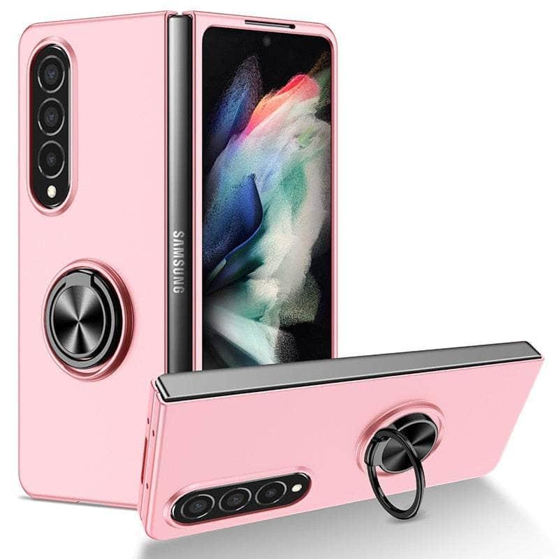 Casebuddy Pink / for Galaxy Z Fold 5 Galaxy Z Fold 5 Magnet Ring Kickstand