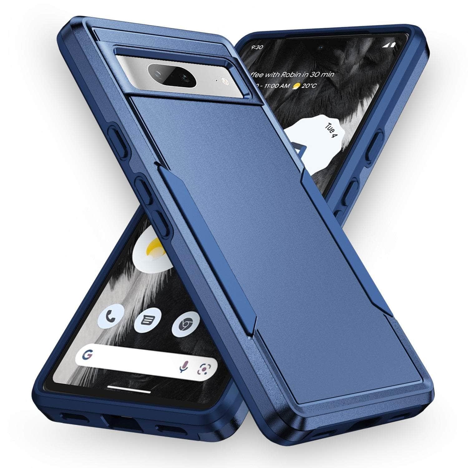Casebuddy Navy Blue / for Pixel 8 Google Pixel 8 Dual Layer Hard Armor Case