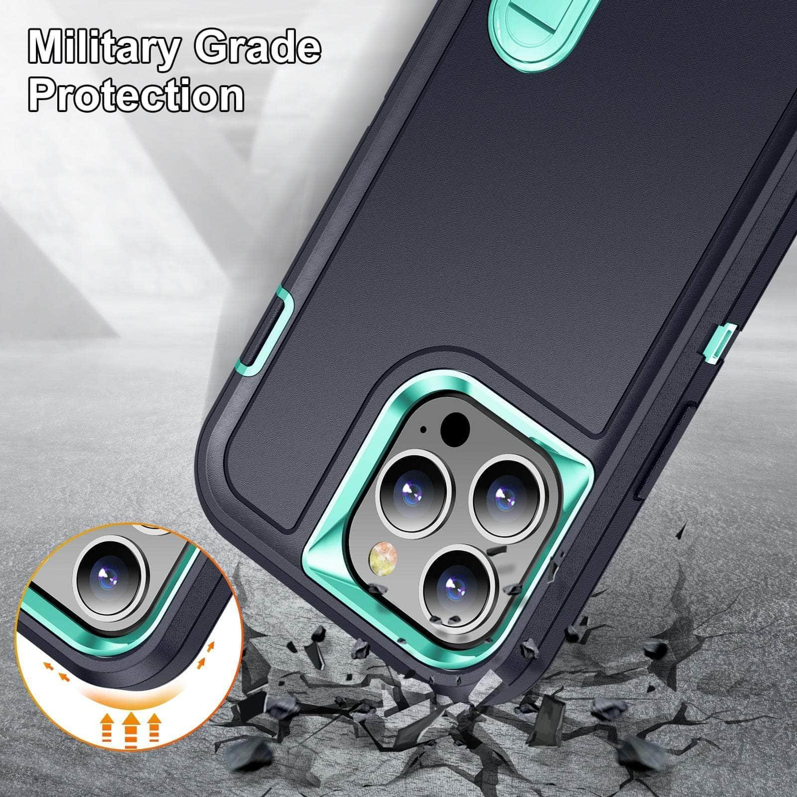 Casebuddy iPhone 15 Pro Heavy Armor Shockproof Defend Case