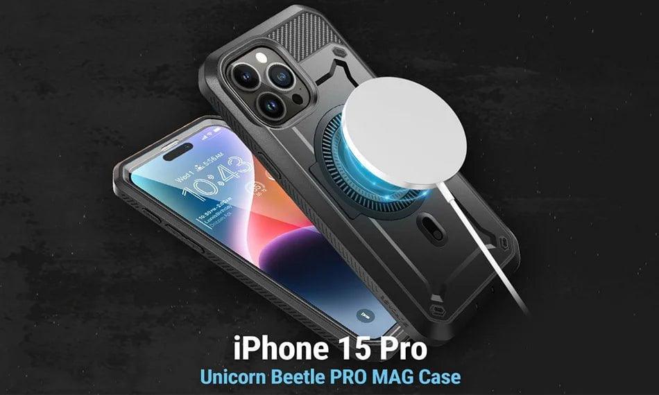Casebuddy iPhone 15 Pro SUPCASE UB Pro Mag Full Body Case