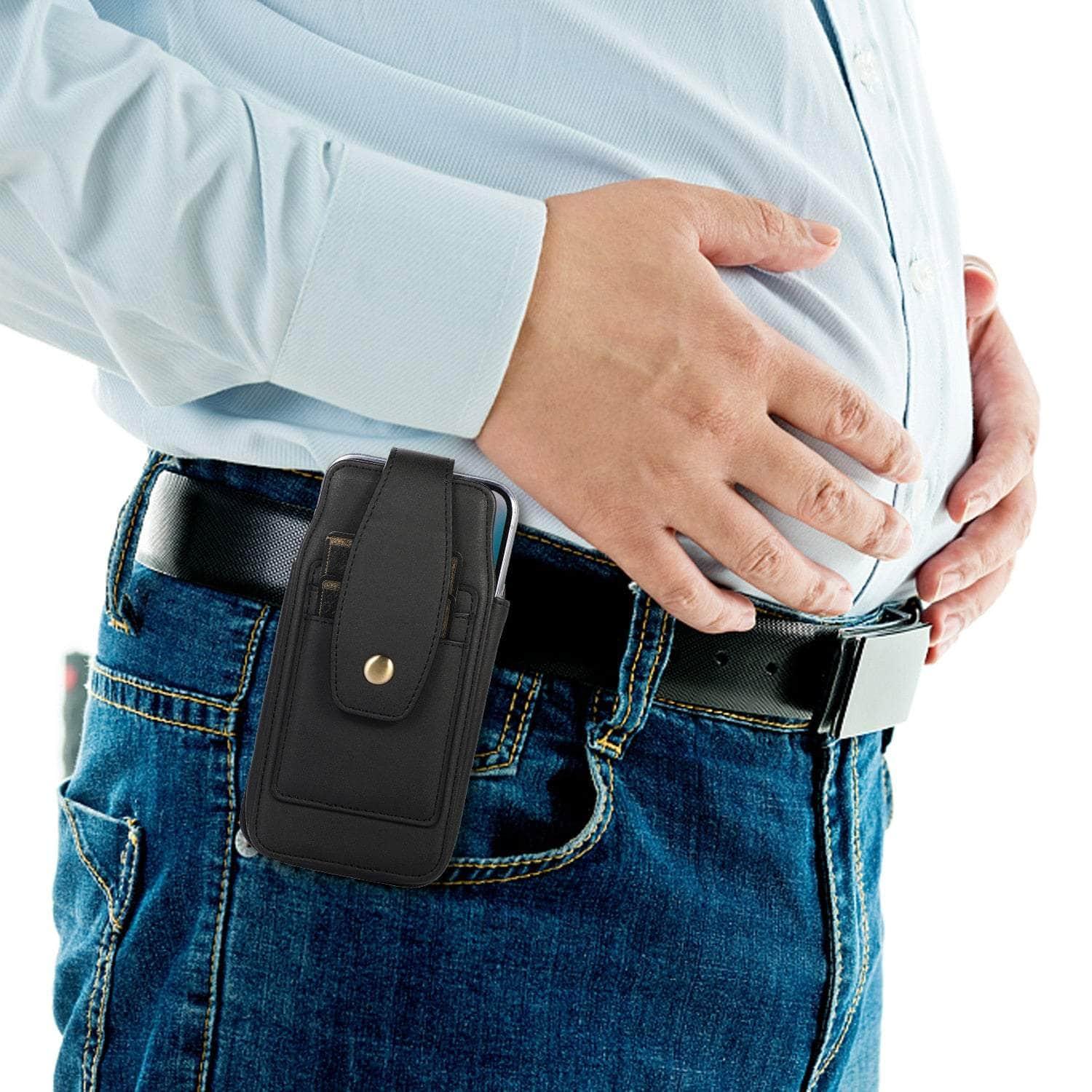 Casebuddy Leather Belt Clip Galaxy Z Fold 4 Holster Pouch