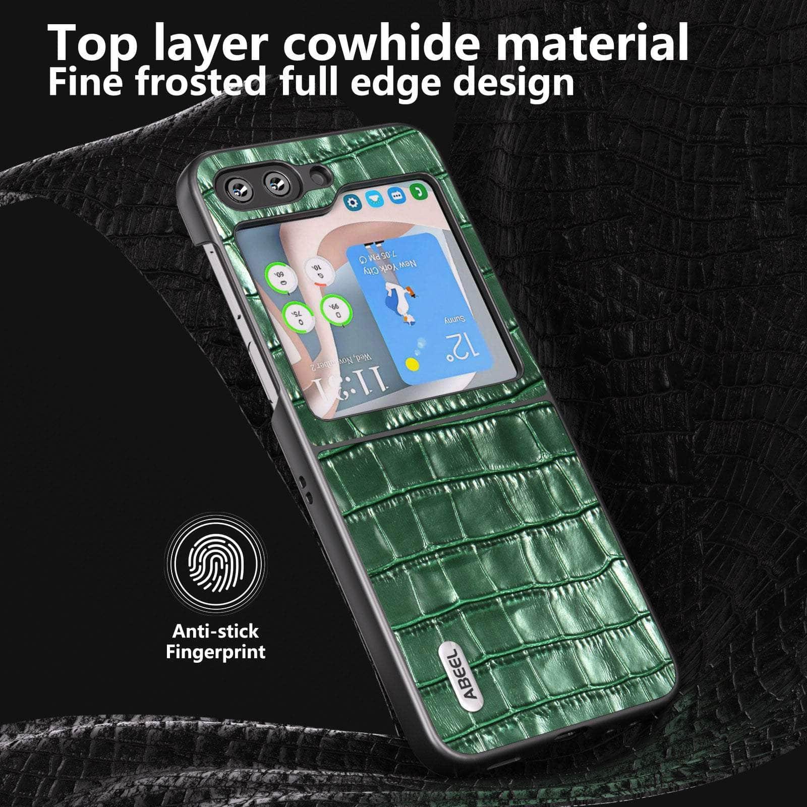 Casebuddy Luxury Alligator Pattern Galaxy Z Flip 5 Case