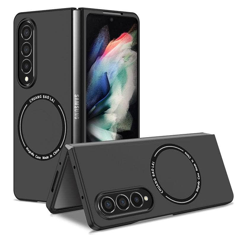Casebuddy Black / for Galaxy Z Fold 5 Magnetic Wireless Charging Galaxy Z Fold 5 Case