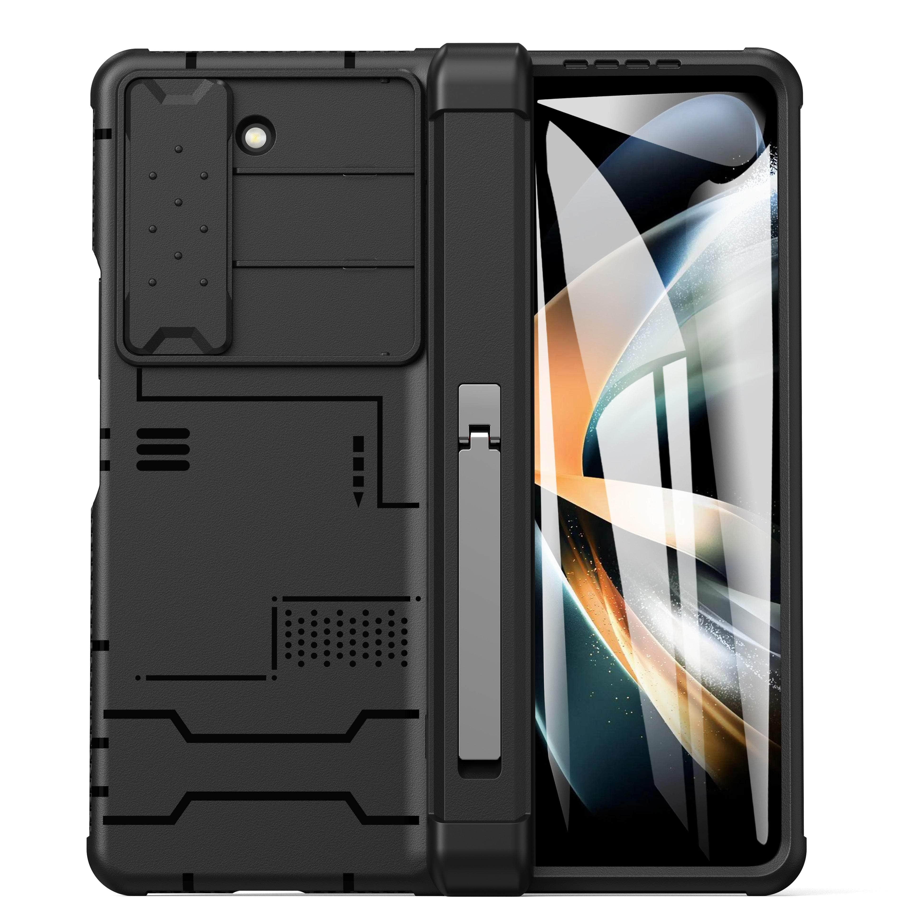Casebuddy Black / Galaxy Z Fold 5 Rugged Bracket Galaxy Z Fold 5 Armor Cover