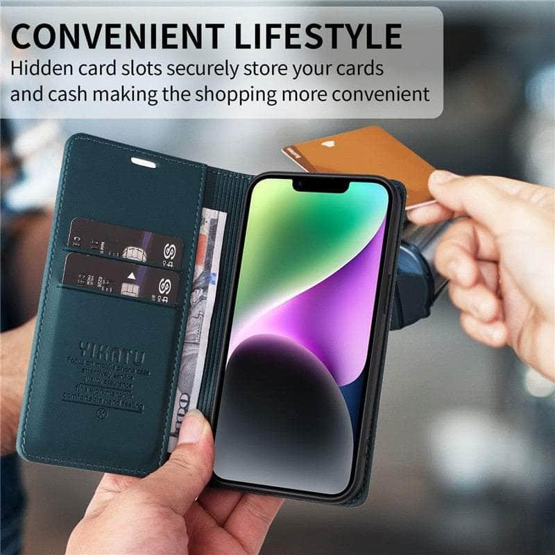 Casebuddy Samsung Galaxy A24 Flip Vegan Leather Case