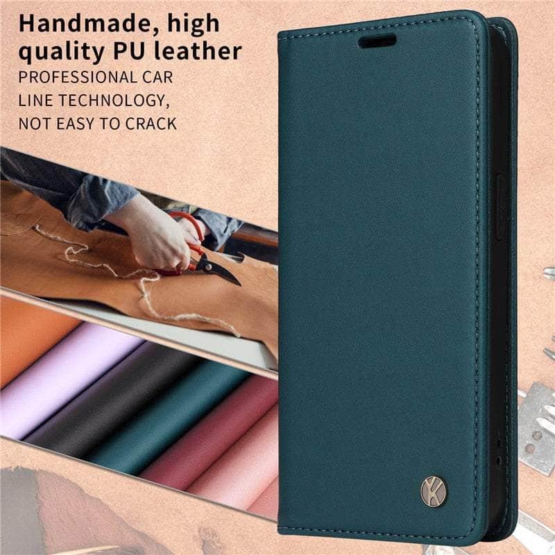 Casebuddy Samsung Galaxy A24 Flip Vegan Leather Case
