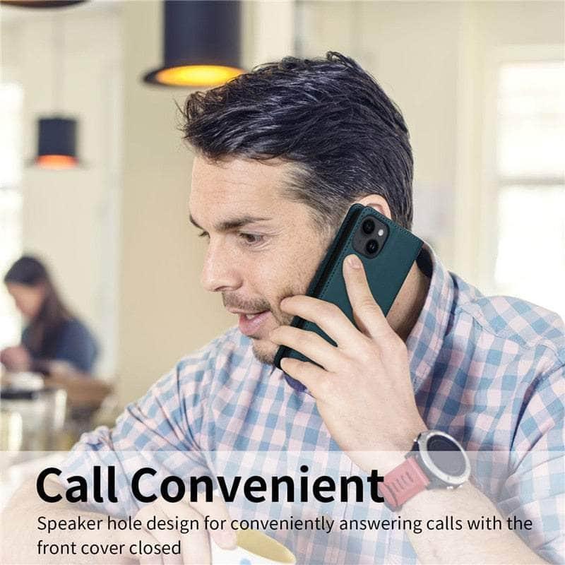 Casebuddy Samsung Galaxy A34 Flip Vegan Leather Case