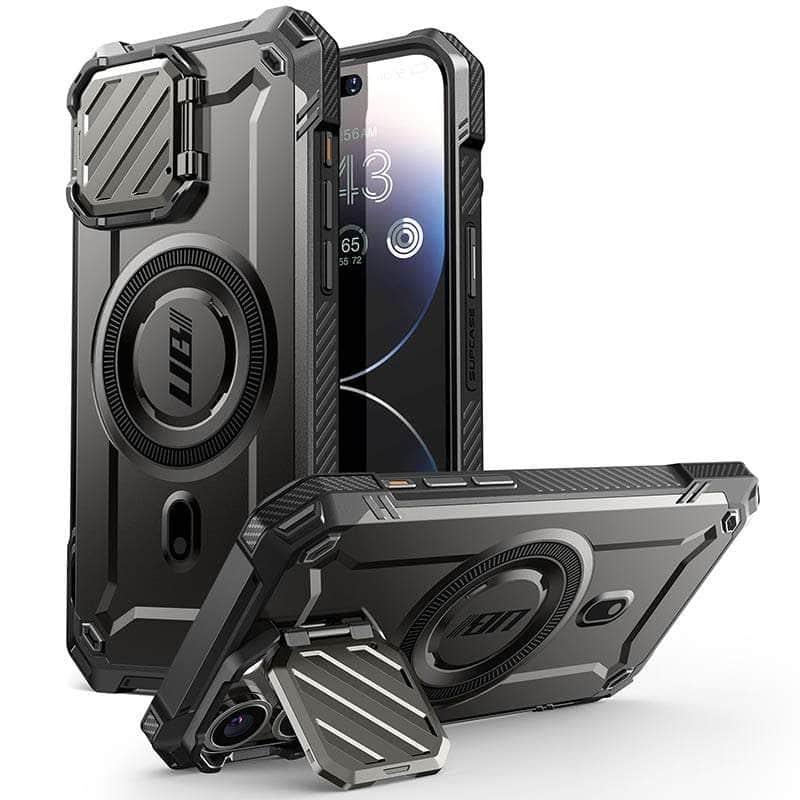 Casebuddy Black / PC + TPU SUPCASE iPhone 15 Pro Max Mag XT Full Body Case