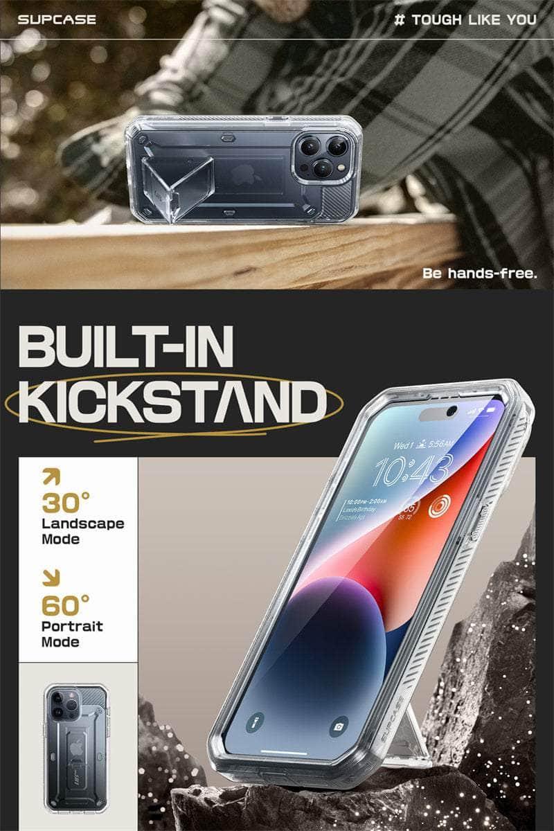 Casebuddy SUPCASE iPhone 15 Pro UB Rugged Heavy Duty Case