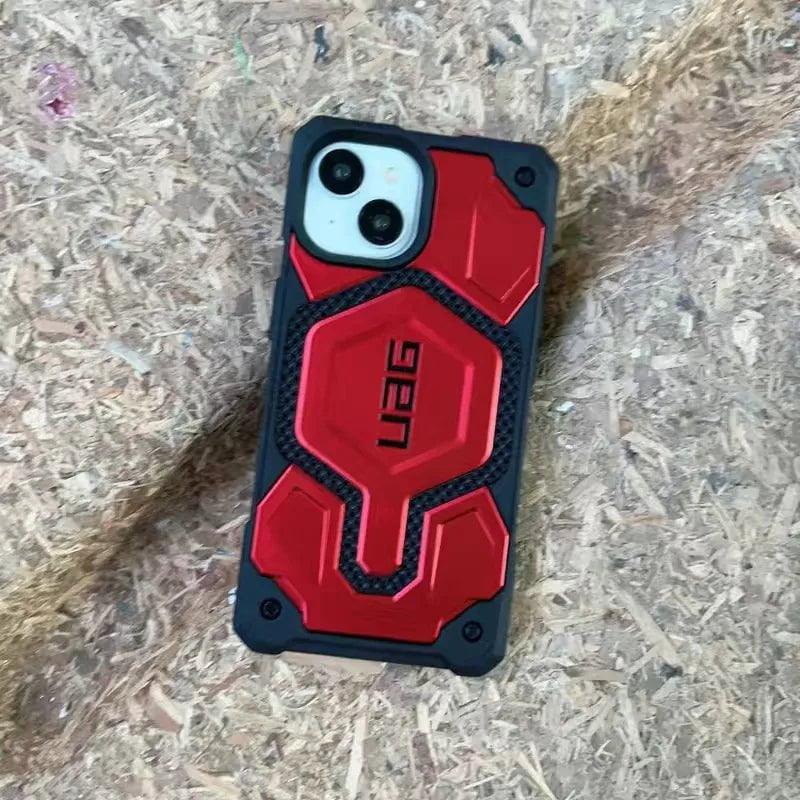 Casebuddy Red / For iPhone 15 Plus UAG Monarch Pro Kevlar iPhone 15 Plus MagSafe Case