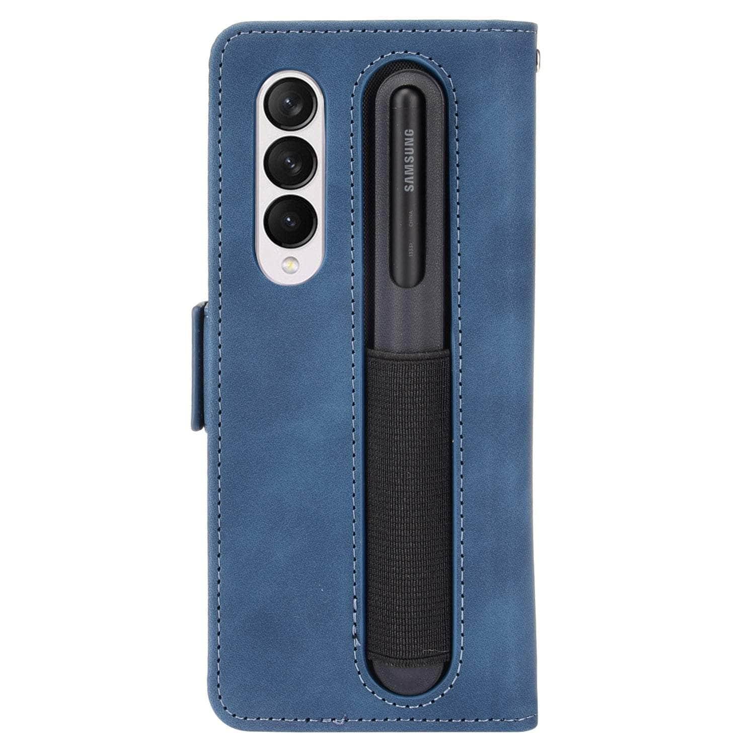 Casebuddy Vegan Leather Galaxy Z Fold 5 Pen Slot Case