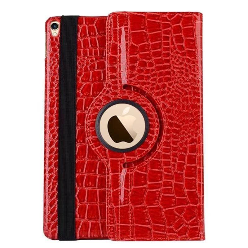 360 Rotating Crocodile Leather Smart Case Apple iPad Air 3 2019 A2152, A2123, A2154